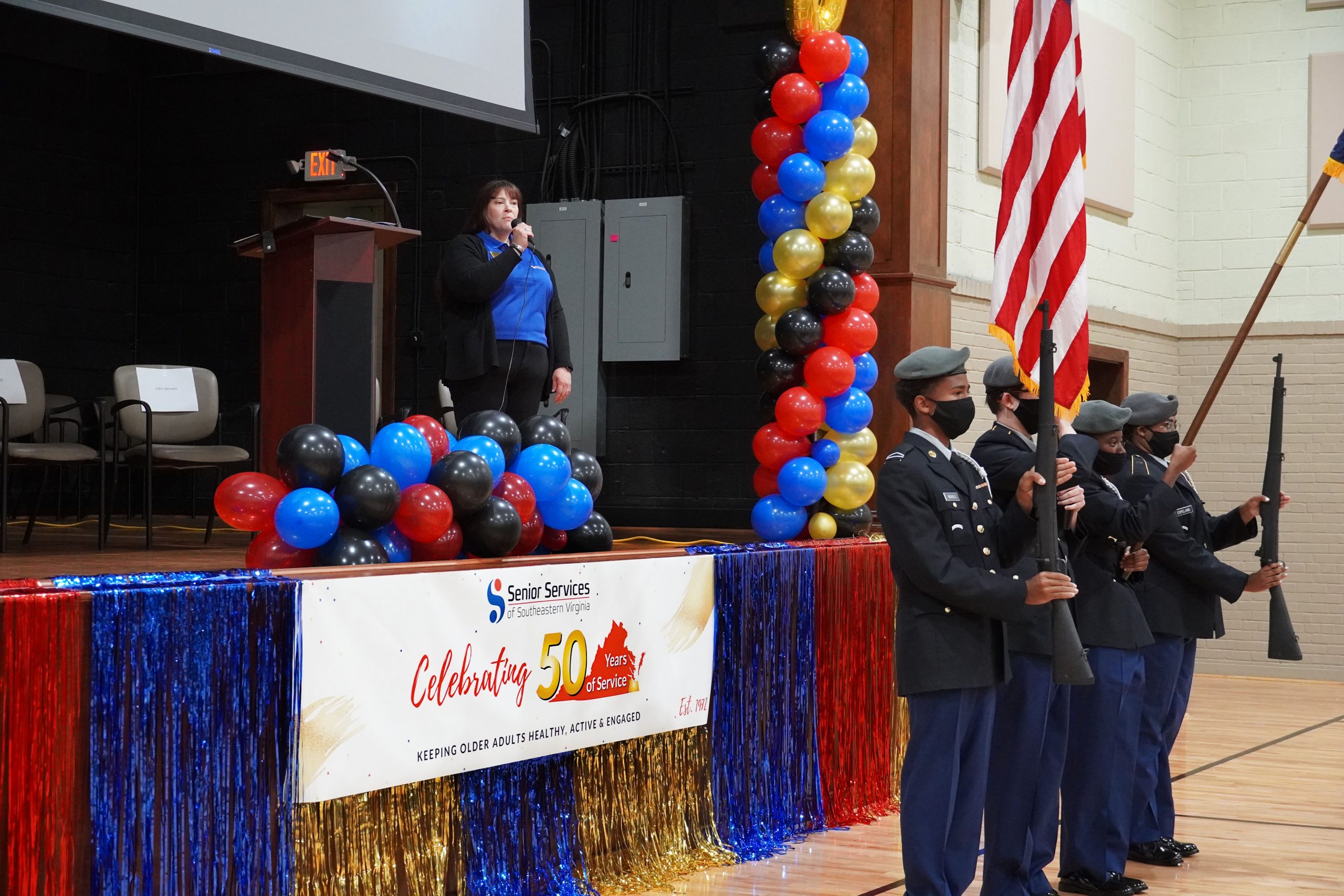 National Anthem and Color Guard Presentation