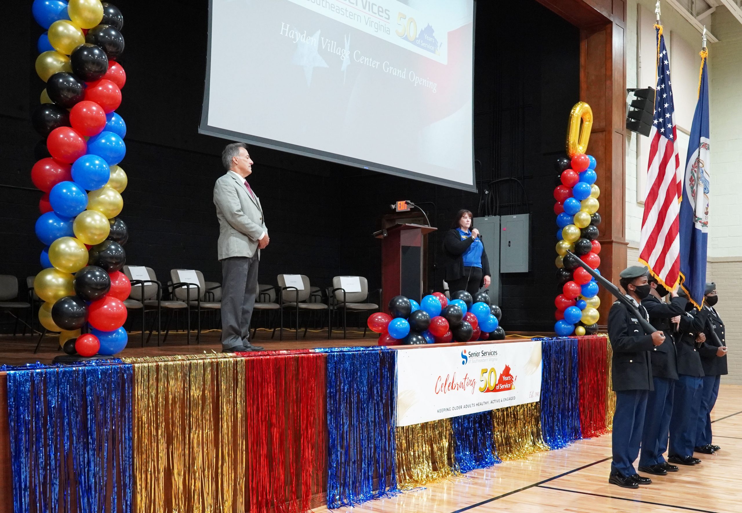 National Anthem and Color Guard Presentation