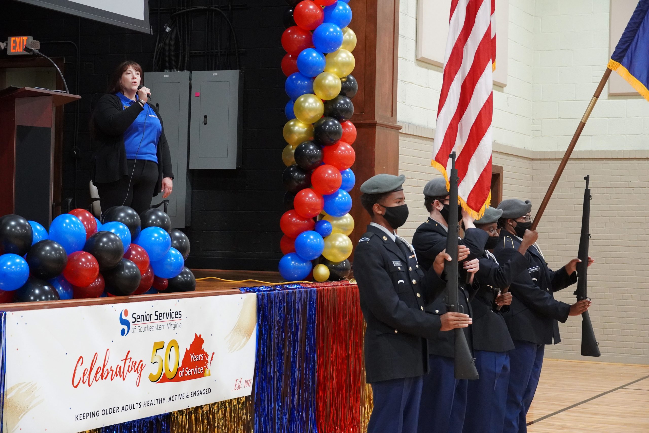 National Anthem and Color Guard Presentation