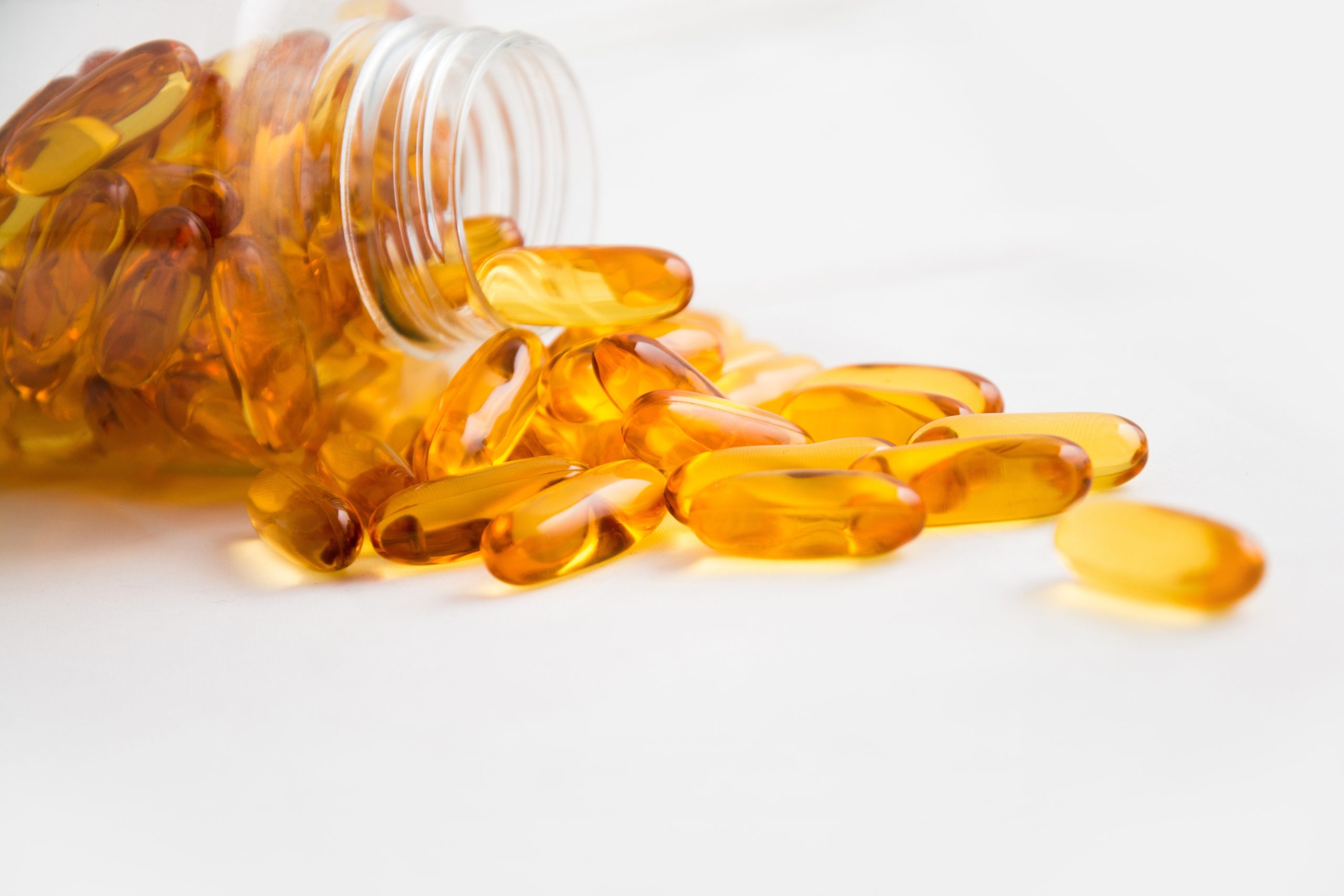 photo of fish oil pills