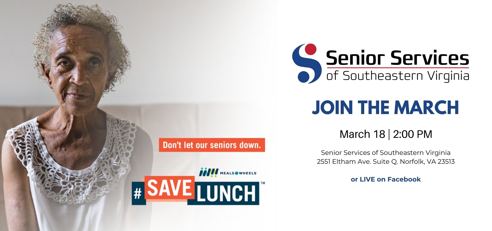 Senior Services Fights to #SaveLunch