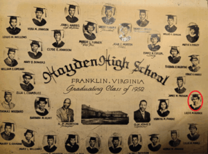 photo of Hayden High School Class of 1952