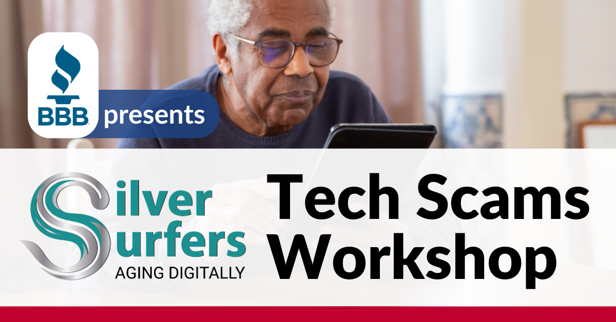 Silver Surfers Tech Scams Workshop Oct. 23
