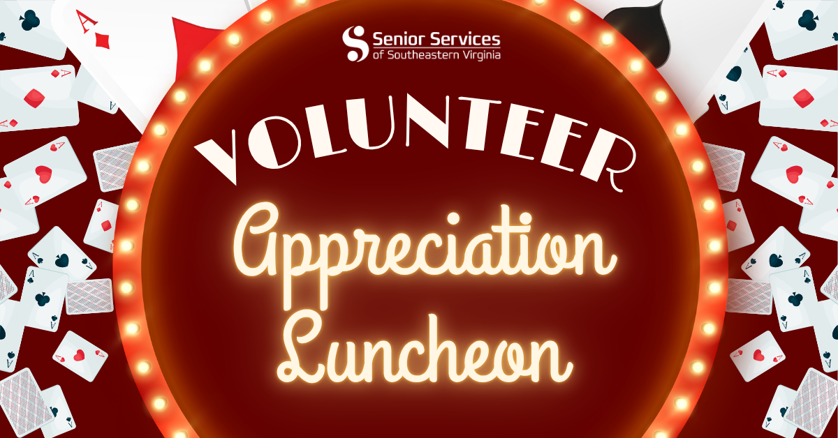 casino-themed Volunteer Appreciation Luncheon image header