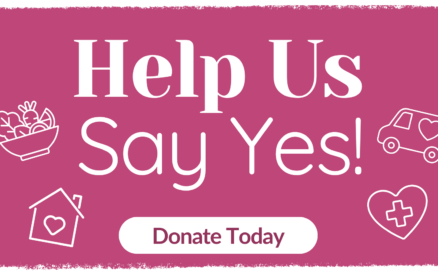 Help Us Say Yes Donate Today