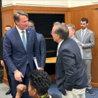 Steve Zollos with Governor Youngkin